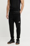 The North Face pantaloni de trening Reaxion culoarea negru, uni, NF0A8CNQJK31