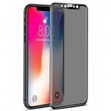 Folie de sticla 5D Apple iPhone XS MAX Privacy Glass MyStyle folie securizata duritate 10H