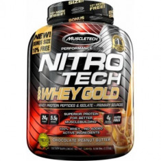 Muscletech Nitro-Tech 100% Whey Gold, 2.51 kg foto