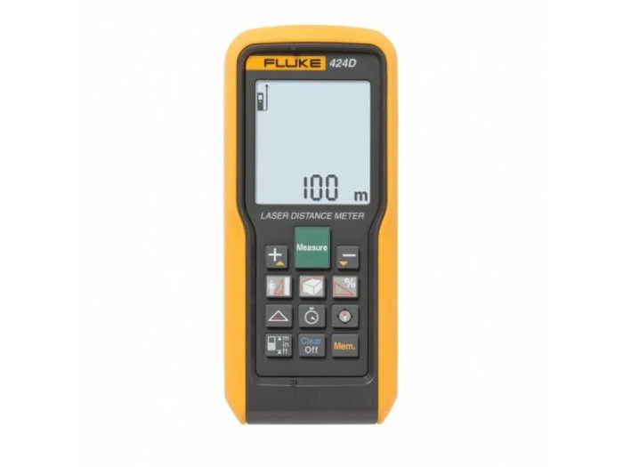Distanțimetru Laser Fluke 424D, Măsurători Precise p&acirc;nă la 100m