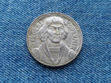 10 Zlotych 1968 Polonia Zloti moneda aniversara Copernicus / Kopernik, Europa