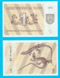 Lituania (p#32) 1 Talonas 1991 UNC &#039;Șop&acirc;rle&#039; serie: BG 462165