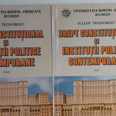 Drept constitutional si institutii politice contemporane Iulian Teodoroiu