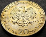 Moneda 20 ZLOTI - POLONIA, anul 1976 * cod 1763 = Marceli Nowotko