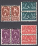 ROMANIA 1951 LP 283 CENTENARUL MORTII PICTORULUI D. ROSENTHAL PERECHE SERII STARE MNH