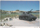 bnk cp Marea Britanie - Monumente - Tanc Sherman - necirculata