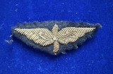 Insigna brodata aviatie militara Regalista Romania specialist de clasa armament / mitralior