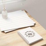 vidaXL Panouri decorative 12 pcs Alb 30 x 30 x 0.3 cm Lemn compozit