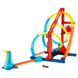 Set de joaca Hot Wheels Track Builder, Corkscrew Twist, Mattel