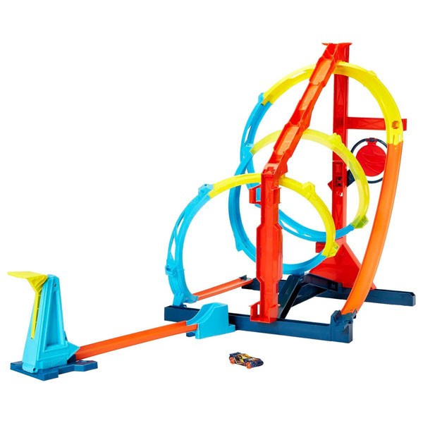 Set de joaca Hot Wheels Track Builder, Corkscrew Twist