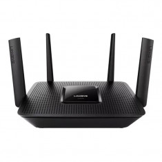 Router wireless Linksys, Tri-Band, 400 + 867 + 867 Mbps, 4 antene, Negru foto