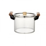 Cratita ROD sticla borosilicata ROD capac manere 20x17cm 4.5L CNN49356 TCL