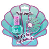 Set lac de unghii si pila Nail duo Let&#039;s Be Mermaids Martinelia 11953