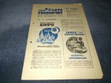 REVISTA PROGRAMUL LOTO PRONOSPORT 12 MOIEMBRIE 1985