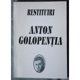 Anton Golopenția - Restituiri (Ștefan Costea ed.)