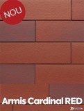 Placaj klinker Terca Armis Cardinal Red 21.5x6.5x0.9 cm