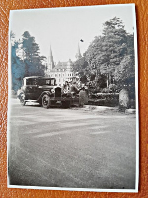 Fotografie, in excursie cu masina, perioada interbelica foto