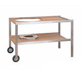Masa de lemn tec pentru CLASSIC, Monolith Essential GrillCooking