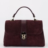 Geanta bordo din piele naturala 2139 127