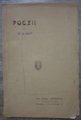 Poezii (1901-1902) - St. O. Iosif foto