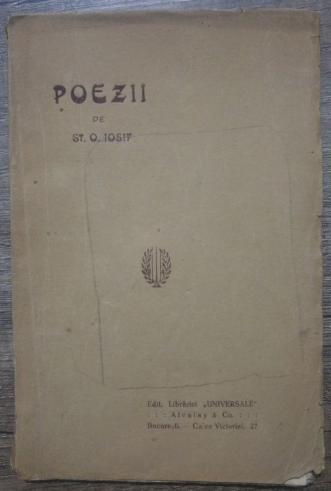 Poezii (1901-1902) - St. O. Iosif