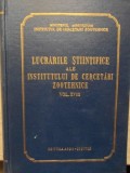 LUCRARILE STIINTIFICE ALE INSTITUTULUI DE CERCETARI ZOOTEHNICE VOL.XVIII-COLECTIV-235360