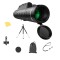 Set monocular cu trepied si suport telefon, antireflex, optica din sticla, husa