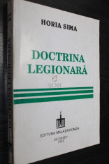 SIMA HORIA - DOCTRINA LEGIONARA, 1995, Bucuresti (Editia a II-a) foto
