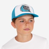 Șapcă trucker surf Catch thrill Albastru și alb Copii