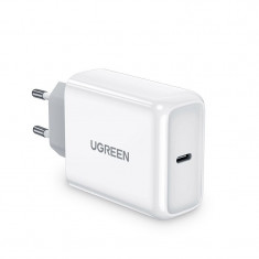 Incarcator Retea Ugreen Fast Charger Cu Port Type-c 45w ,compatibil Cu iPhone 12 /12 Pro / 12 Pro Max ,samsung ,huawei, Alb foto