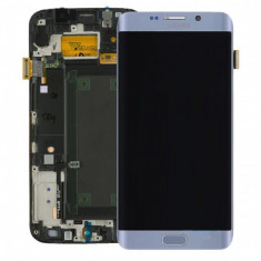 Display lcd cu touchscreen samsung galaxy s6 edge+ g928 gri original foto