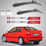Cumpara ieftin Ștergătoare BMW Seria 3 E36 Compact (1994&ndash;2000) Flat | Set Față &ndash; TeamCar&reg;