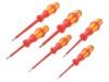 Set 6 Surubelnite Izolate 1kVAC Wera Kraftform VDE Tip Phillips si Drept