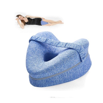 Pern&amp;Auml; ortopedic&amp;Auml; pentru picioare, suport ergonomic &amp;Atilde;&amp;reg;n form&amp;Auml; de inim&amp;Auml;, spum&amp;Auml; cu memorie, curea anti-c&amp;Auml;dere, 25x23x13 cm, albastru foto