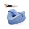 Pern&Auml; ortopedic&Auml; pentru picioare, suport ergonomic &Atilde;&reg;n form&Auml; de inim&Auml;, spum&Auml; cu memorie, curea anti-c&Auml;dere, 25x23x13 cm, albastru
