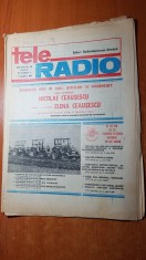 revista tele-radio saptamana 30 octombrie-5 noiembrie 1983