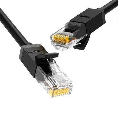 Cablu Retea UGREEN NW102, UTP, Cat6, 1m, Negru foto