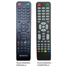 Telecomanda inlocuitoare compatibila televizor LED Vortex V32MZ1 ER 587 (575)