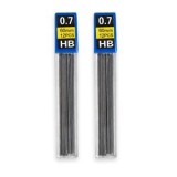 Set Mine pentru Creion Mecanic 0.7mm, 24 buc, HB, Negru, CMCLASS