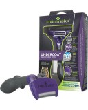 Trimmer profesional Furminator pisici, blana lunga - M L