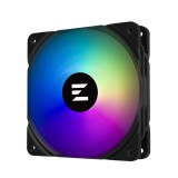 Ventilator Zalman &quot;AF120 ARGB&quot;, 120mm, 2000 RPM, Hydro bearing, 69.12 cfm, ARGB, 4-pin, negru, &quot;ZM-AF120 ARGB BLACK&quot;