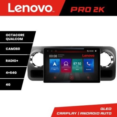 Navigatie Mercedes Sprinter 2018- Lenovo PRO 4+64 13 inch 2K android 4G DSP gps internet Kit-sprinter CarStore Technology foto