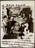 SASA PANĂ,AUTOGRAF: Pe o carte poștală-ex libris din 1977