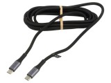 Cablu LOGILINK USB 3.2 Gen 2x2 USB-C 2m Negru CU0434