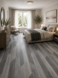 Cumpara ieftin Linoleum Rezidential Antiderapant Clasa 21, Belgia, Hungarian Oak 990D, Design Imitatie Parchet, Stejar Gri Rustic, Suport Spuma, Grosime 2.3 mm, PVC,