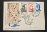 LUXEMBOURG 1956 FDC EUROPA COTA MICHEL 120 EURO