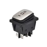 Intrerupator IRS Lat cu Inox 30A3P KCD4 34x28x39mm 6B074 XXM