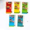 Lot 5 buc - Ambalaj guma de mestecat, FIX-FOXI, vechi, anii 80