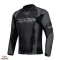Geaca (jacheta) barbati pentru scuter - motocicleta piele Racing Ixon vara model Vortex 3 MS culoare: negru Negru XL