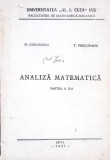 ANALIZA MATEMATICA PARTE A II-A-N. GHEORGHIU, T. PRECUPANU-279026